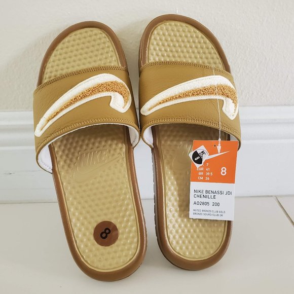 nike benassi jdi chenille slide